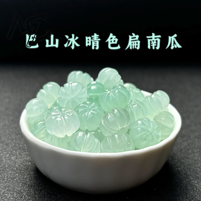 Women Accessories Earrings - 10 pçs um verde jade abóbora