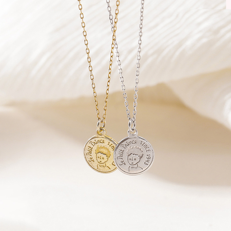 Coin Necklace Delicate - Colar de Prata Esterlina S925 com