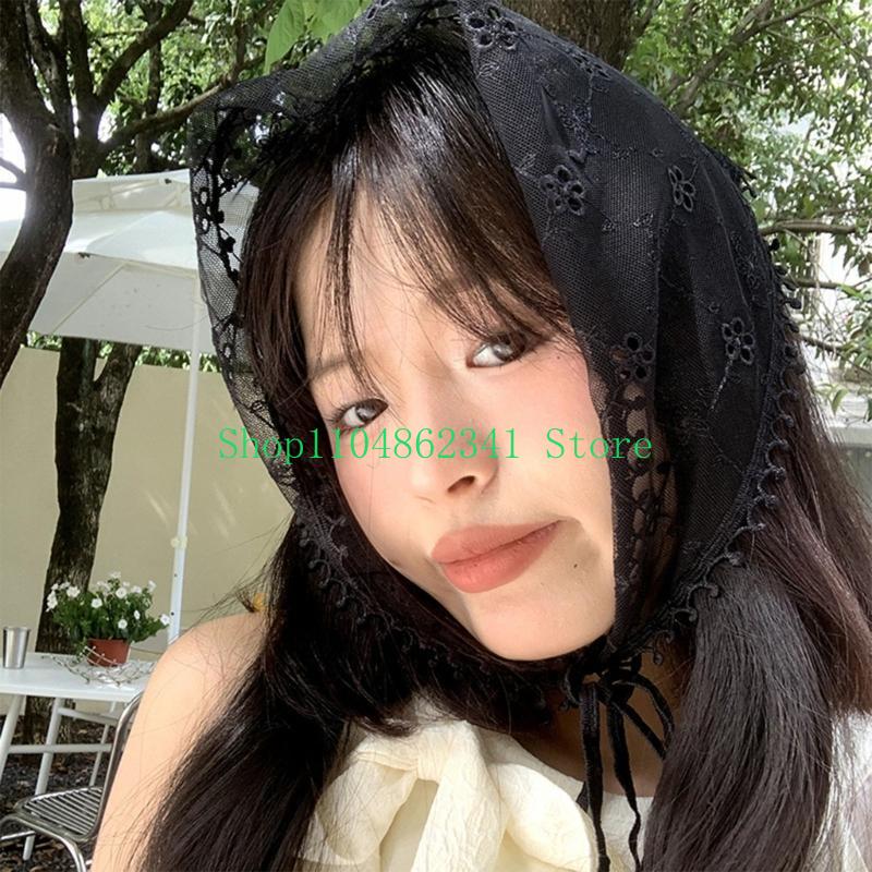 Women Accessories Description - 652F Étnico Lenço Cabelo Mulheres Decorações