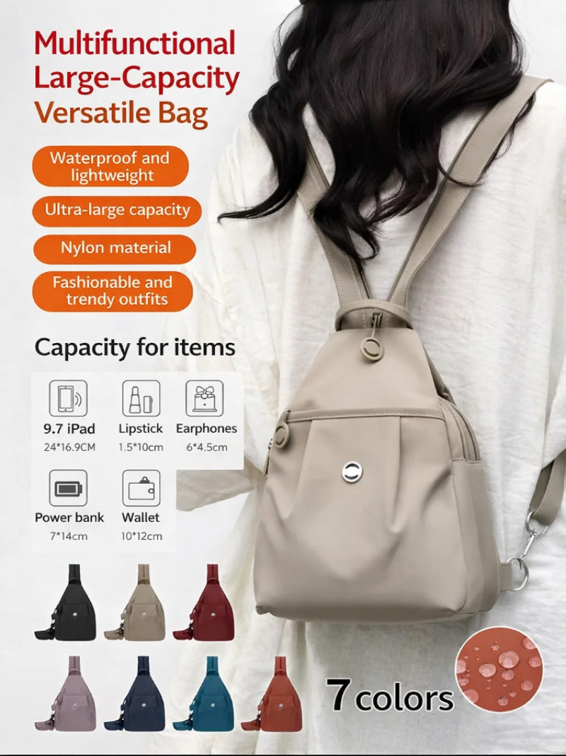 Women Accessories Pouch - Mini mochila leve feminina, bolsa de