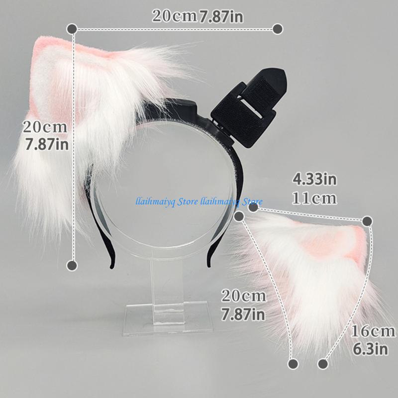 573B Cosplay Gatos Orelha Hair - Women Accessories Description avaliação e preço