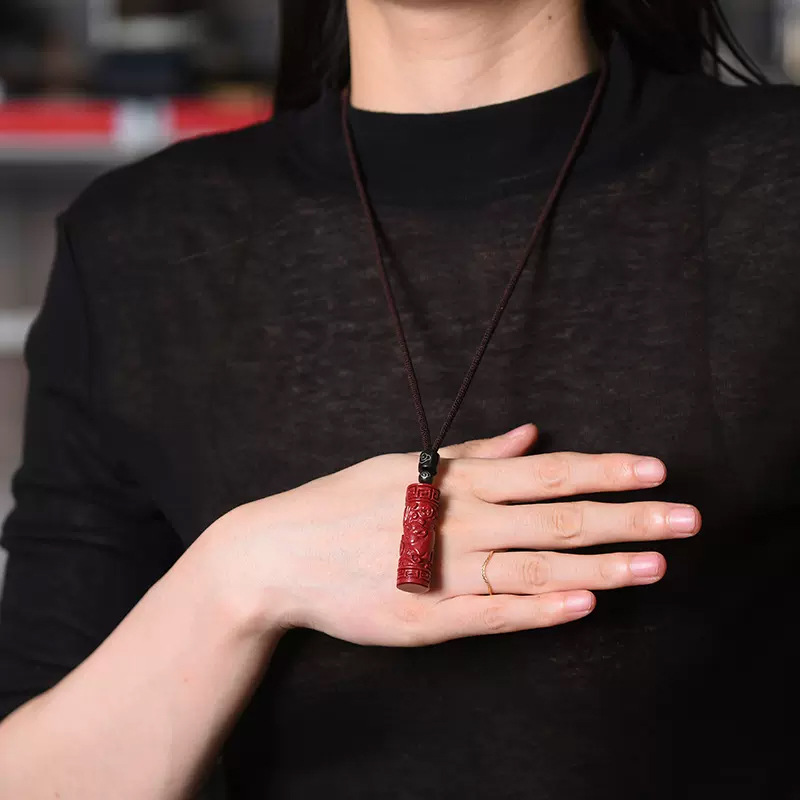 Luxo vermelho cinábrio zodíaco - Women'S Accessories And Jewelry avaliação e preço