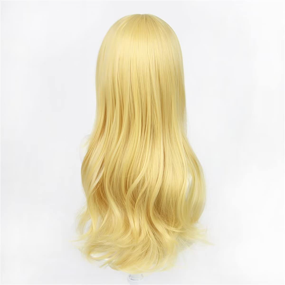 60cm longo amarelo loiro solto - Women'S Yellow Accessories avaliação e preço