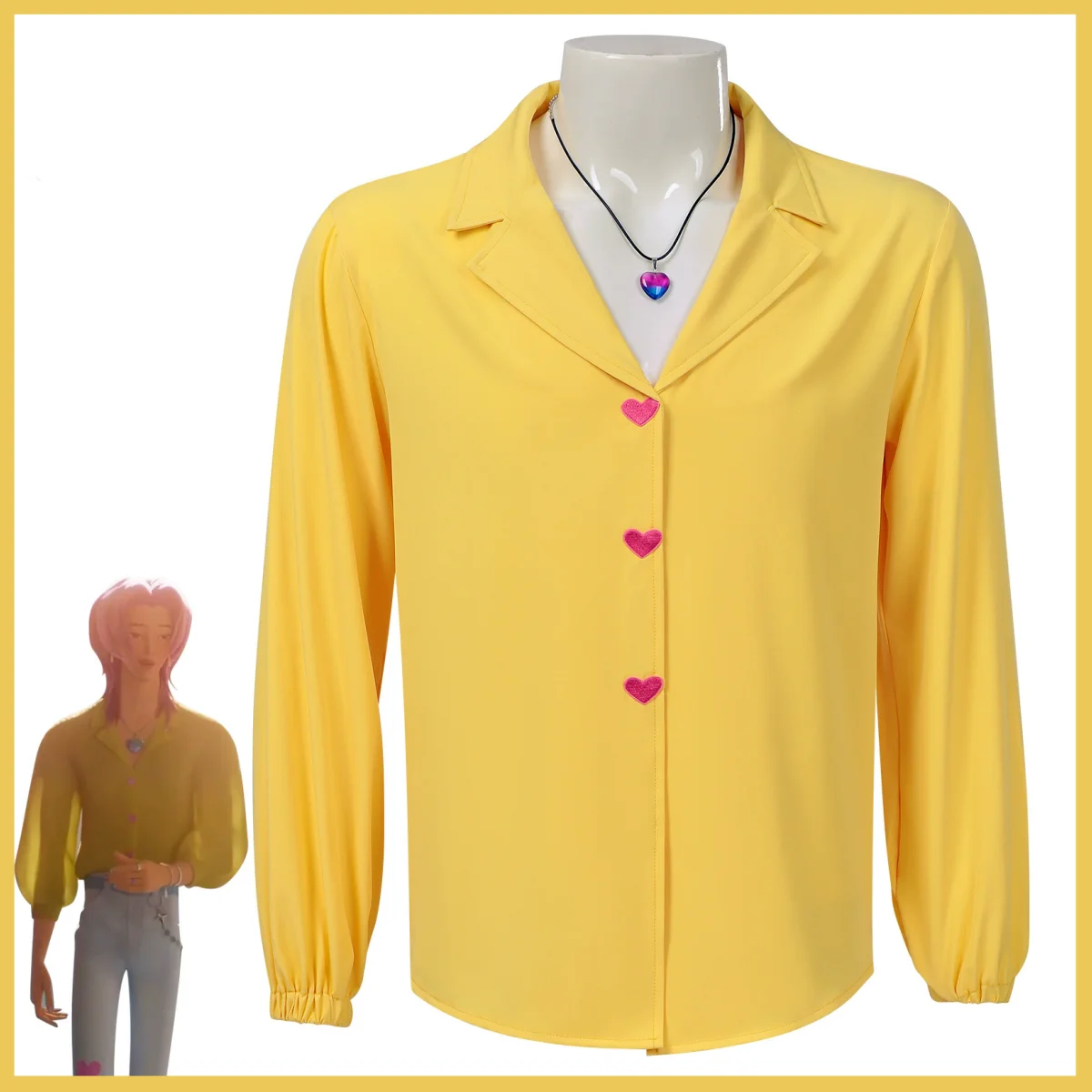 Anime filmes saja meninos soda - Women'S Yellow Accessories avaliação e preço