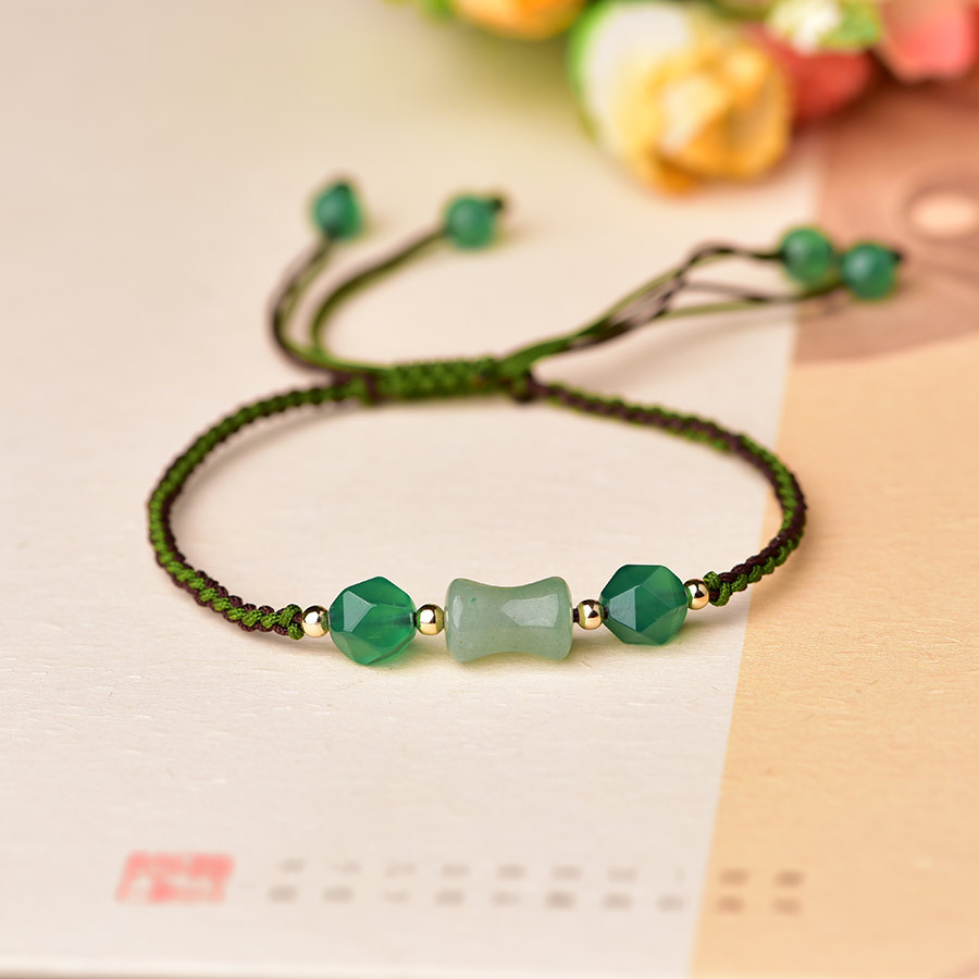 Verde natural jade contas puls - Women'S Accessories And Jewelry avaliação e preço