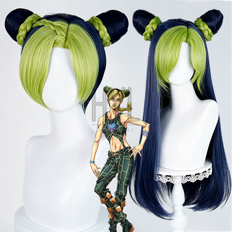 Peruca de Cosplay Anime JOJO J - Women'S Yellow Accessories avaliação e preço