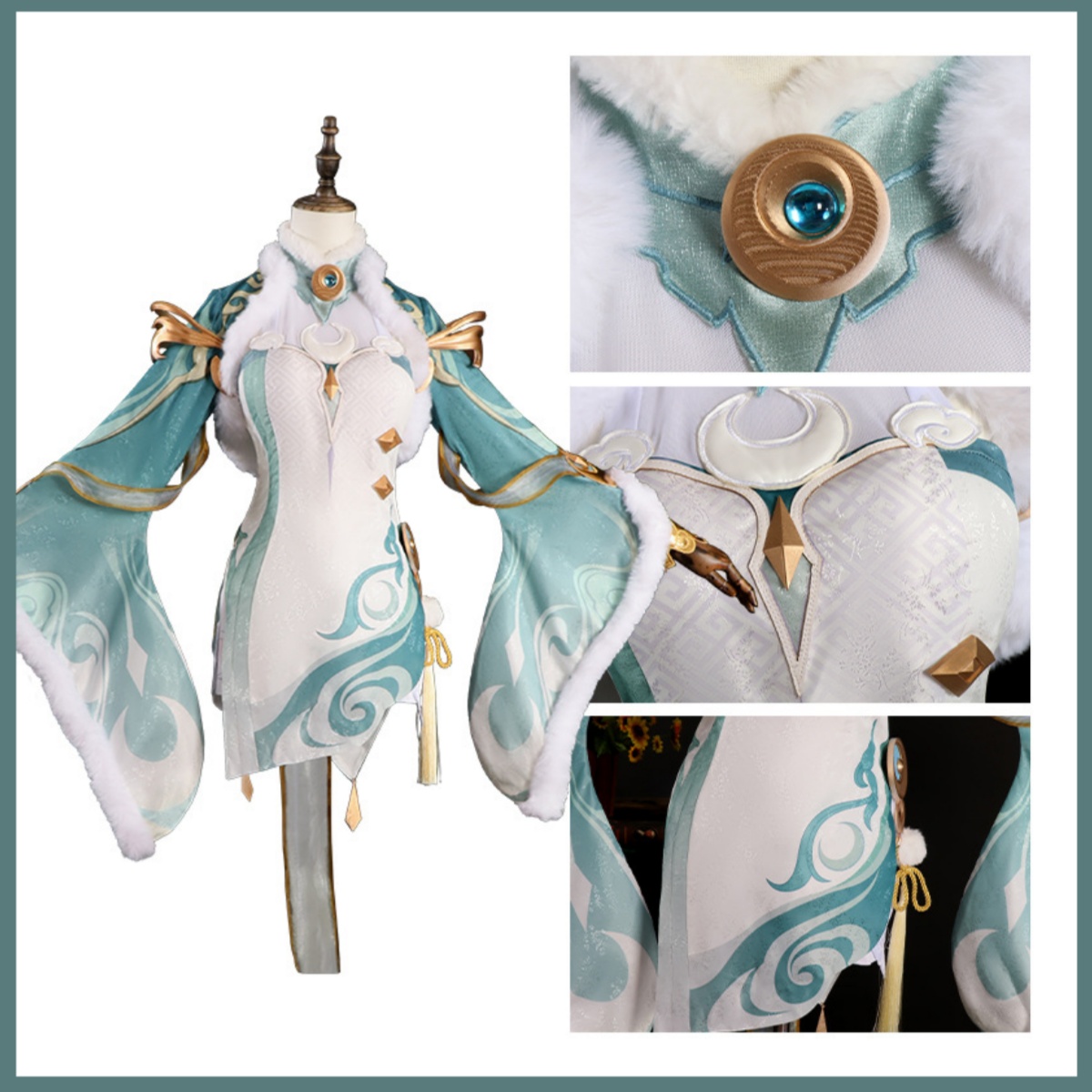 Fantasia de Cosplay Game Zibai - Women'S Ear Accessories avaliação e preço