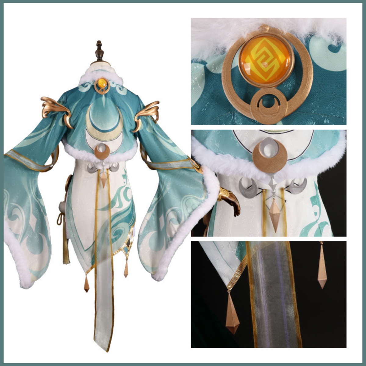 Fantasia de Cosplay Game Zibai - Women'S Ear Accessories avaliação e preço