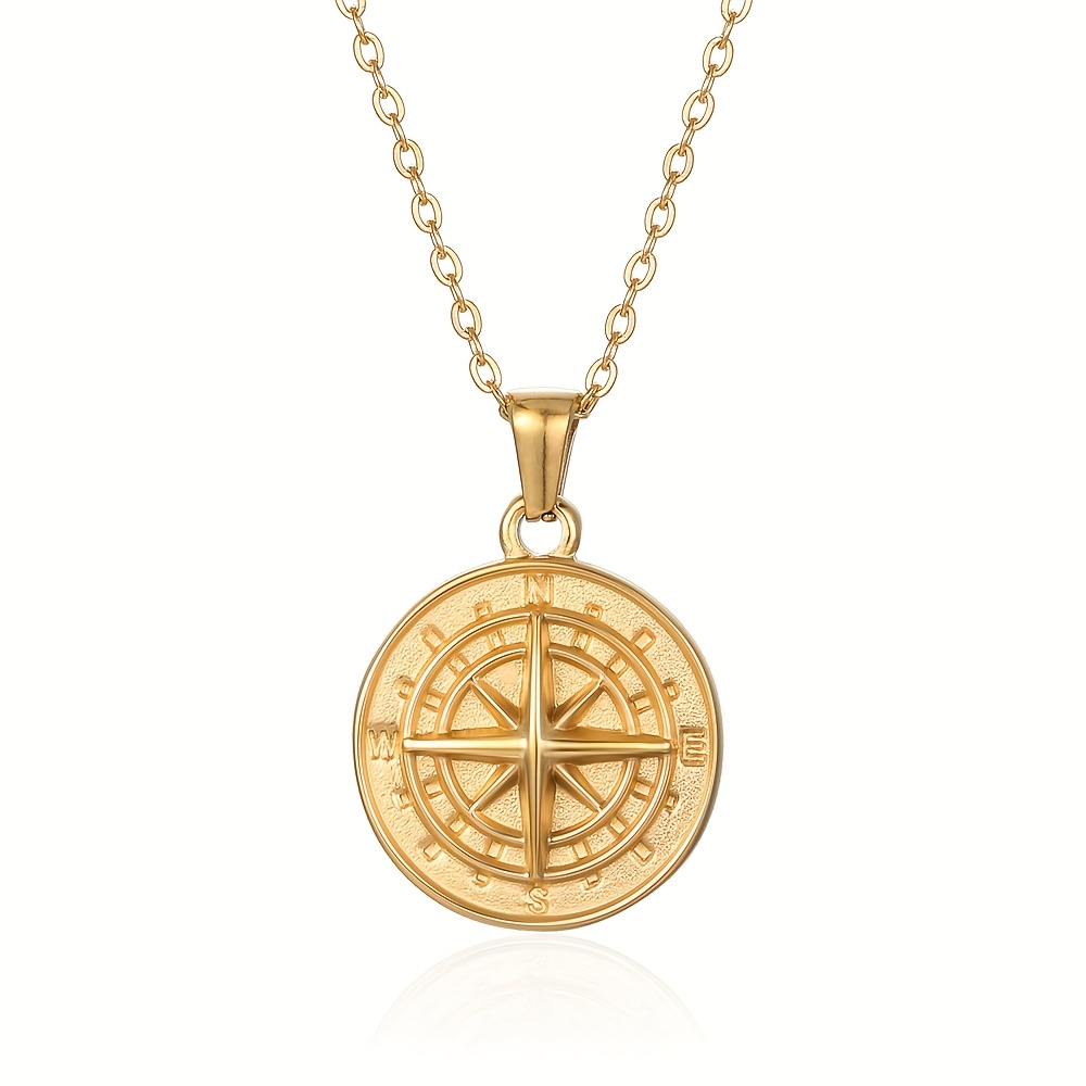 Colar Feminino de Aço Inoxidáv - Coin Necklace Delicate avaliação e preço