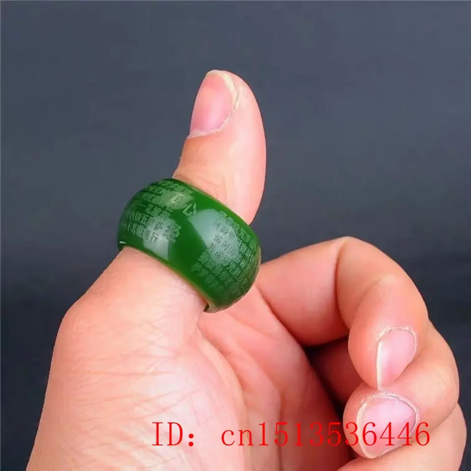 Anel de Jade Verde Natural 22m - Women'S Accessories And Jewelry avaliação e preço