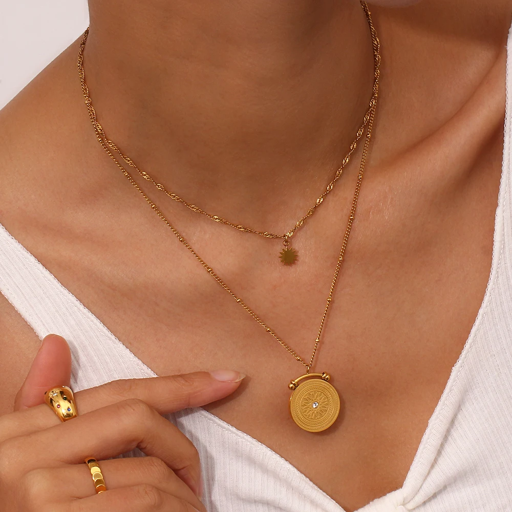 Eb.belle centro do universo vi - Coin Necklace Delicate avaliação e preço
