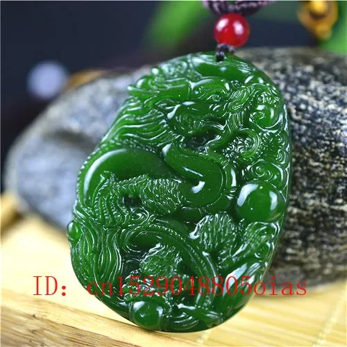 Natural Verde Chinês Jade Drag - Women'S Accessories And Jewelry avaliação e preço