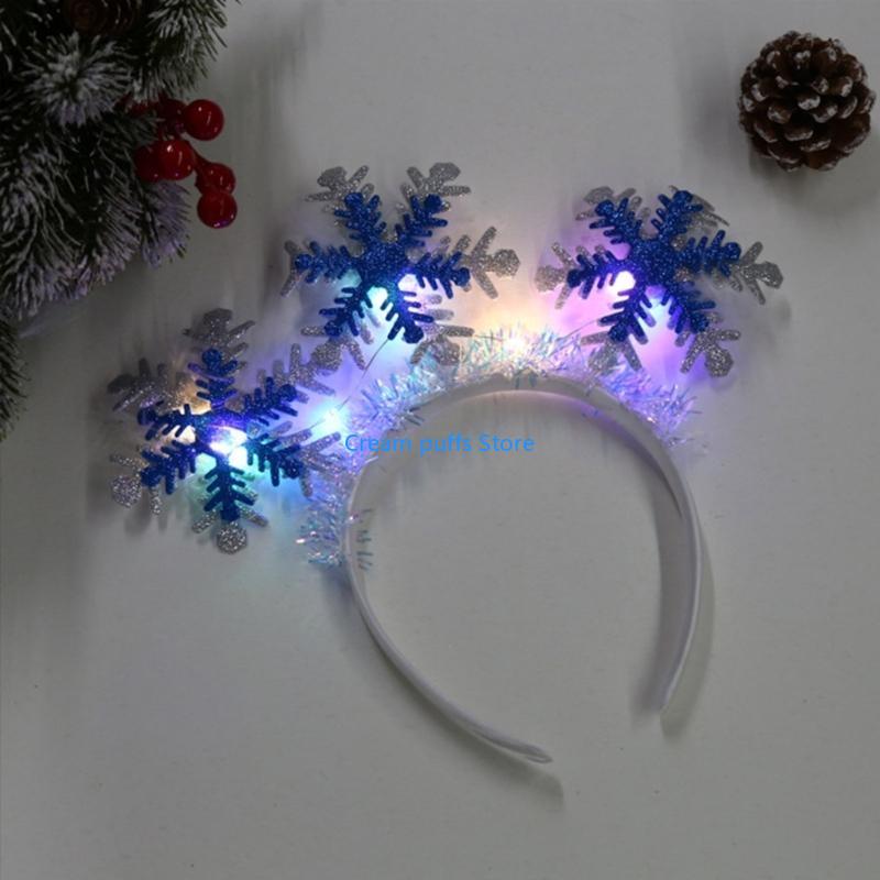 50le floco neve acender bandan - Women Accessories Description avaliação e preço