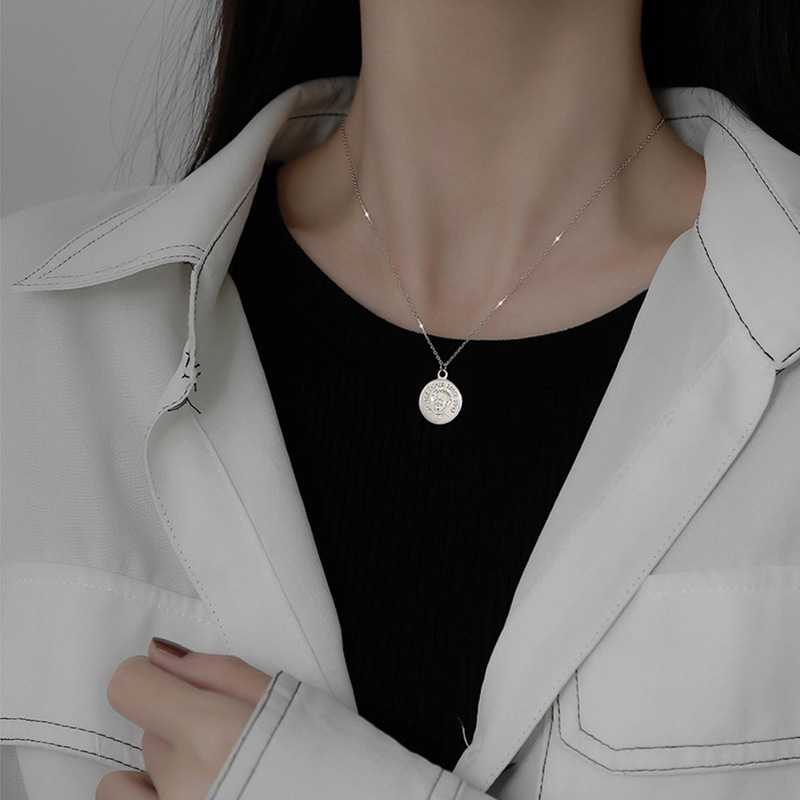 Colar de Prata Esterlina S925  - Coin Necklace Delicate avaliação e preço