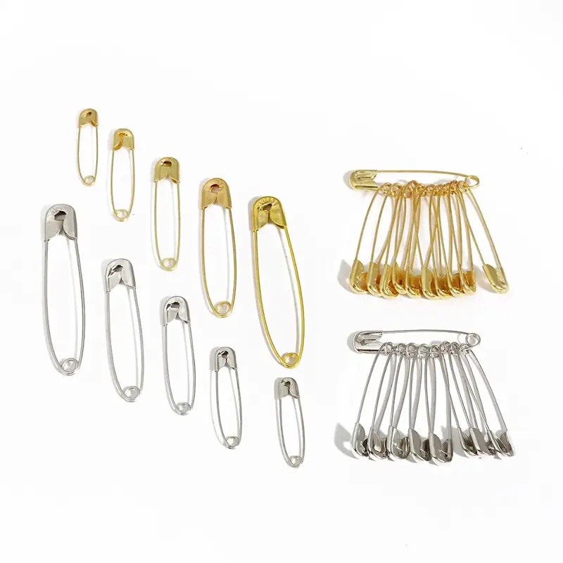 50/100/150 peças de alfinetes  - Brooch Pin Gold avaliação e preço