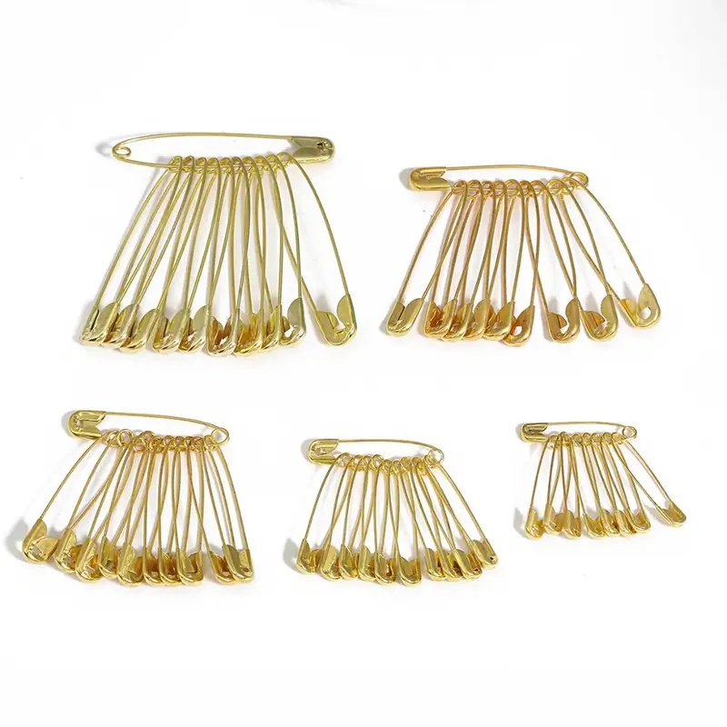 50/100/150 peças de alfinetes  - Brooch Pin Gold avaliação e preço