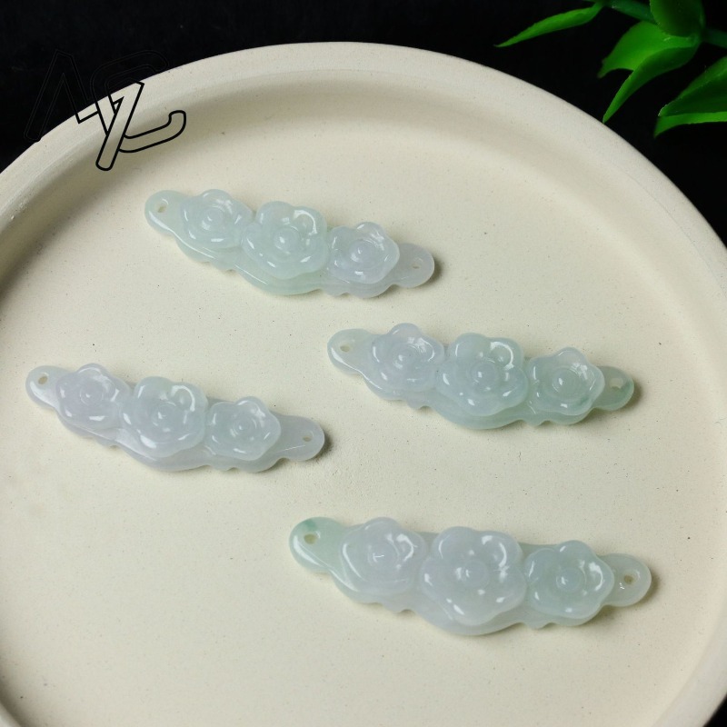 1 peça de Flor de Jadeíta Natu - Women'S Accessories And Jewelry avaliação e preço