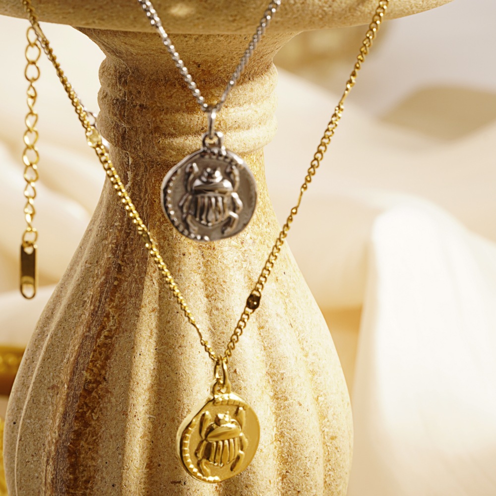 Colar Feminino de Aço Inoxidáv - Coin Necklace Delicate avaliação e preço
