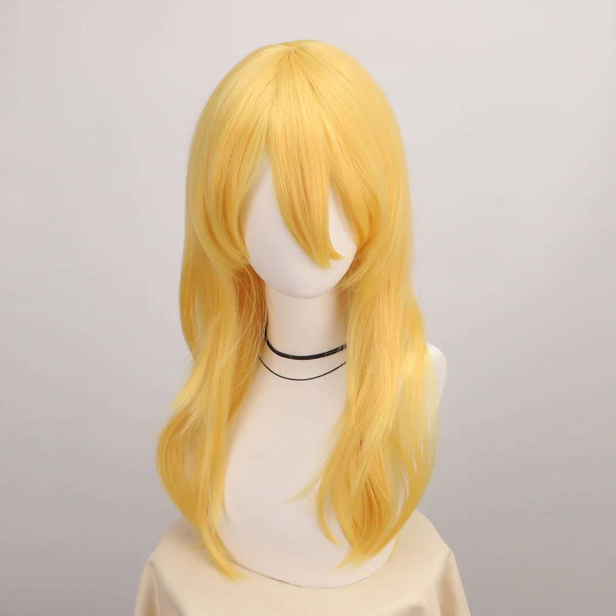 Amarelo longo grande ondulado  - Women'S Yellow Accessories avaliação e preço