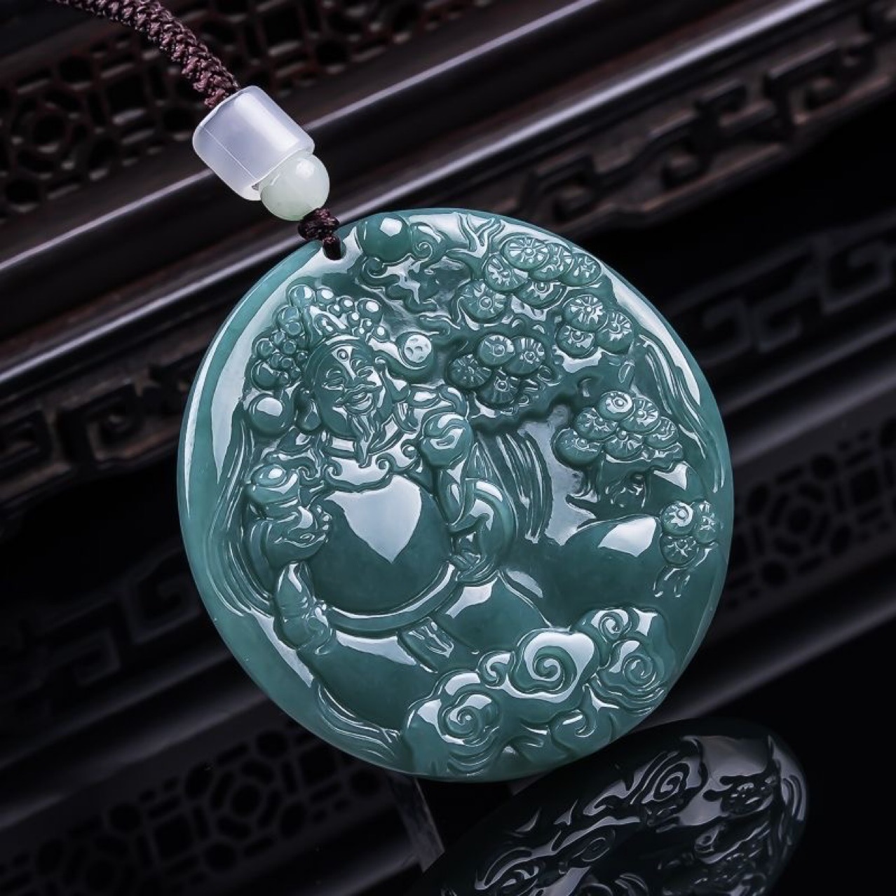Pingente de jadeíte birmanesa, - Women'S Accessories And Jewelry avaliação e preço