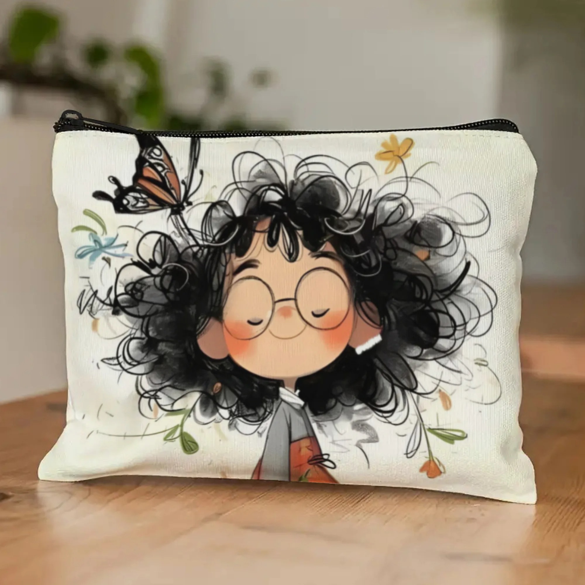 Menina dos desenhos animados s - Women Accessories Pouch avaliação e preço