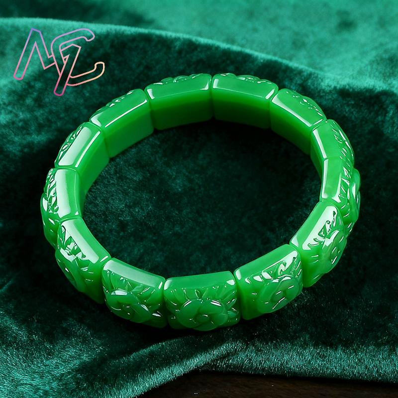 Real jade flor pulseira pulsei - Women'S Accessories And Jewelry avaliação e preço