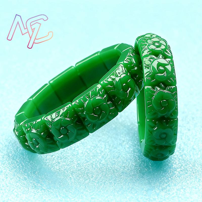 Real jade flor pulseira pulsei - Women'S Accessories And Jewelry avaliação e preço