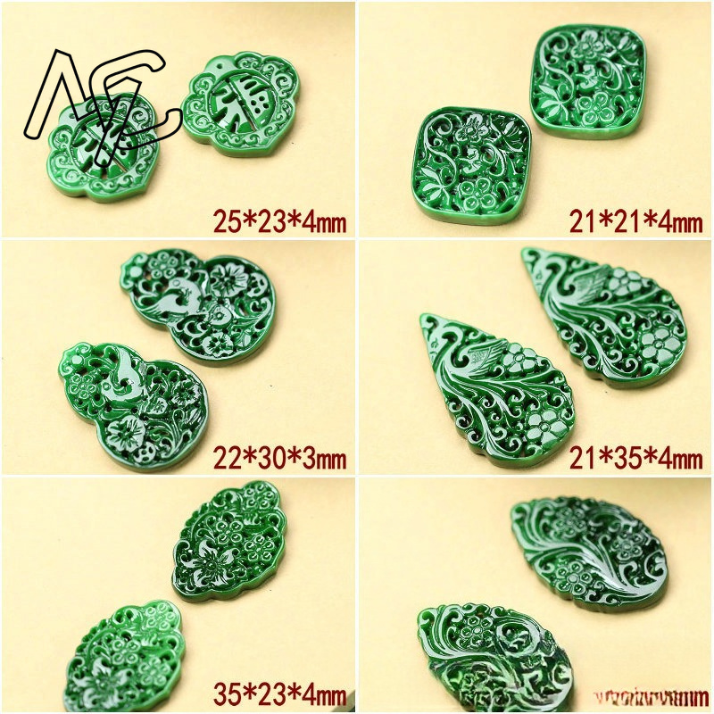 2 Peças DIY Esmeralda Verde Na - Women'S Accessories And Jewelry avaliação e preço