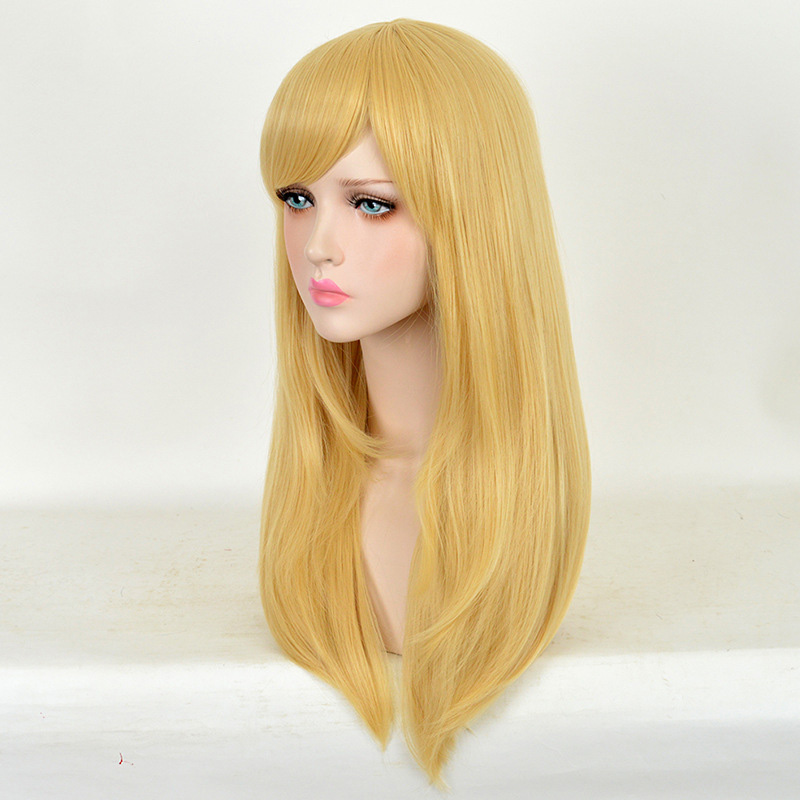 Peruca Cosplay Alice no País d - Women'S Yellow Accessories avaliação e preço