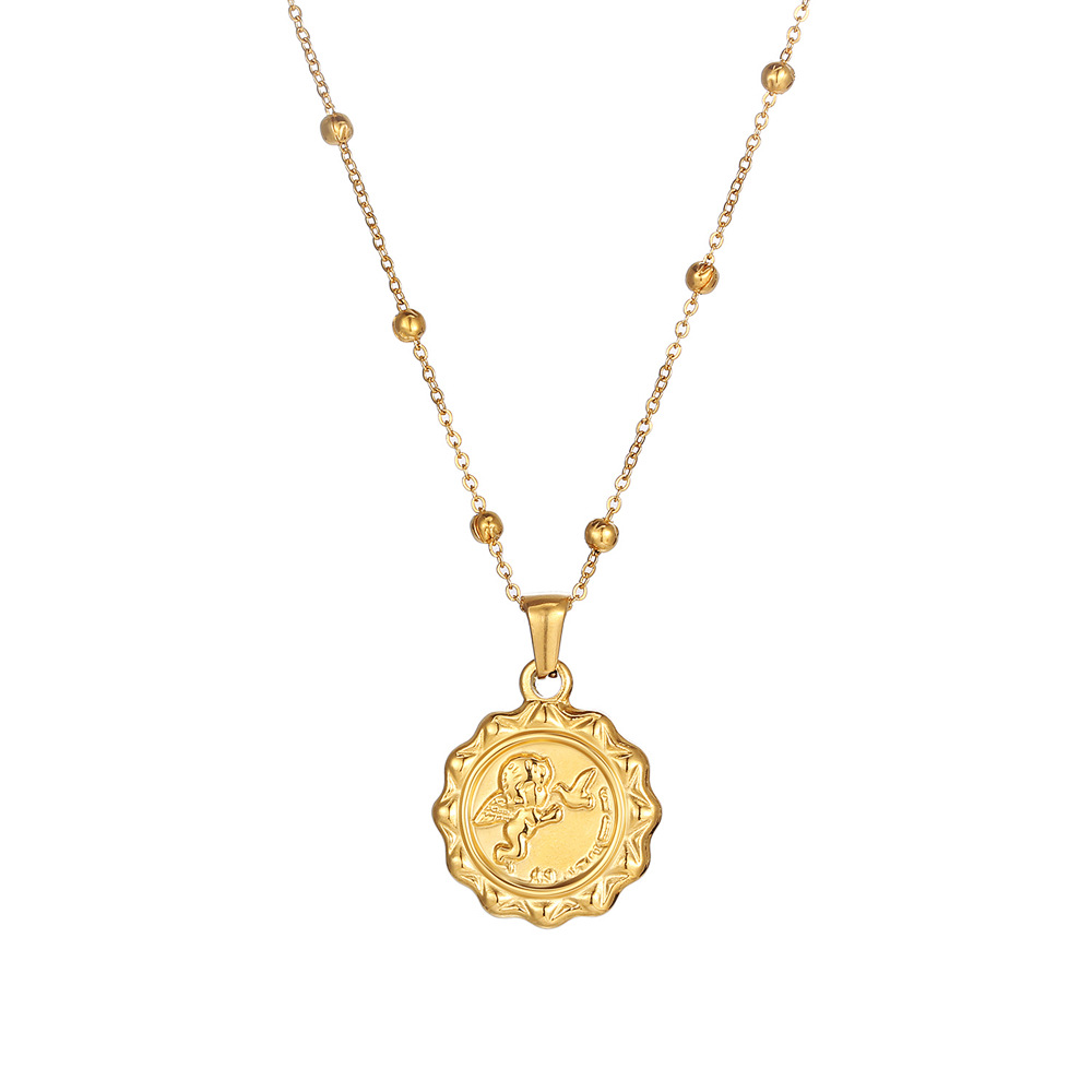 Colar Feminino de Aço Inoxidáv - Coin Necklace Delicate avaliação e preço
