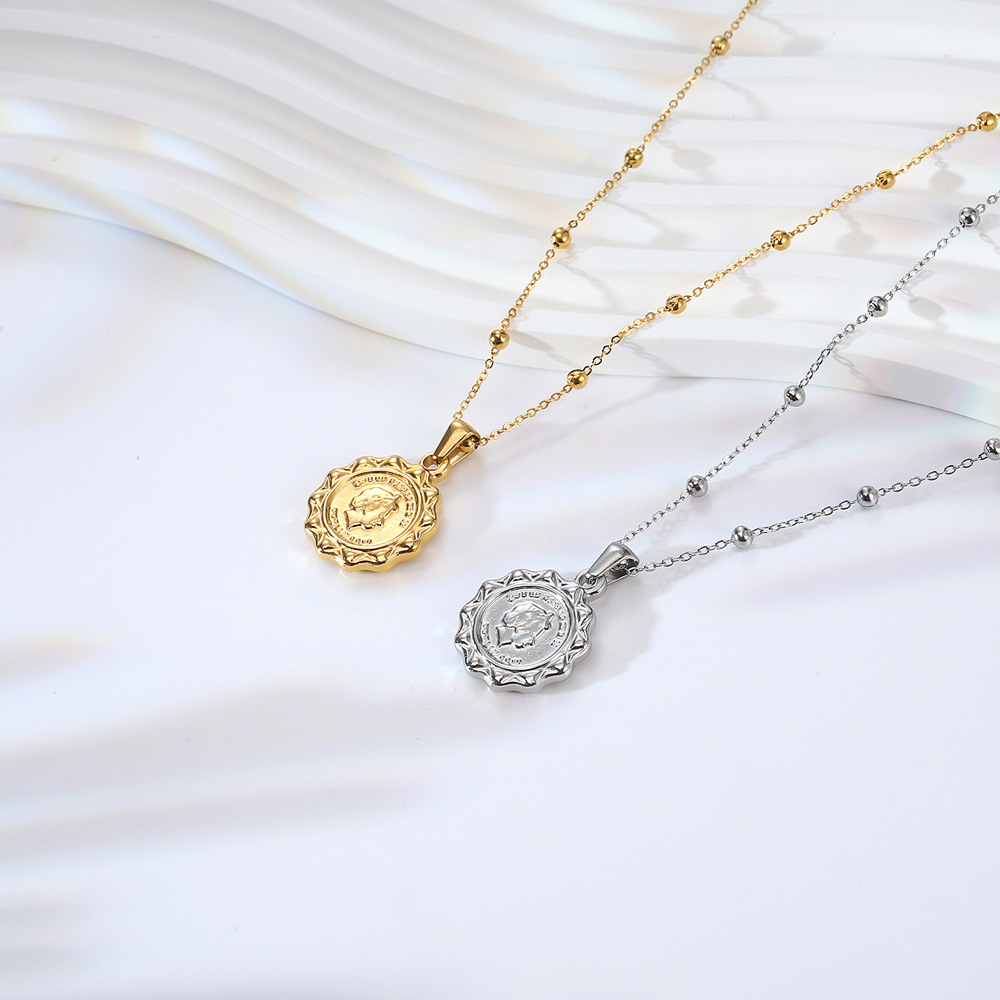 Colar Feminino de Aço Inoxidáv - Coin Necklace Delicate avaliação e preço