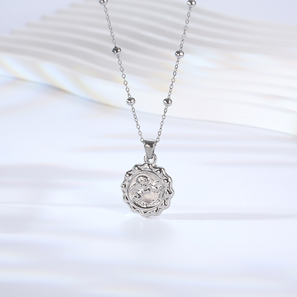 Colar Feminino de Aço Inoxidáv - Coin Necklace Delicate avaliação e preço