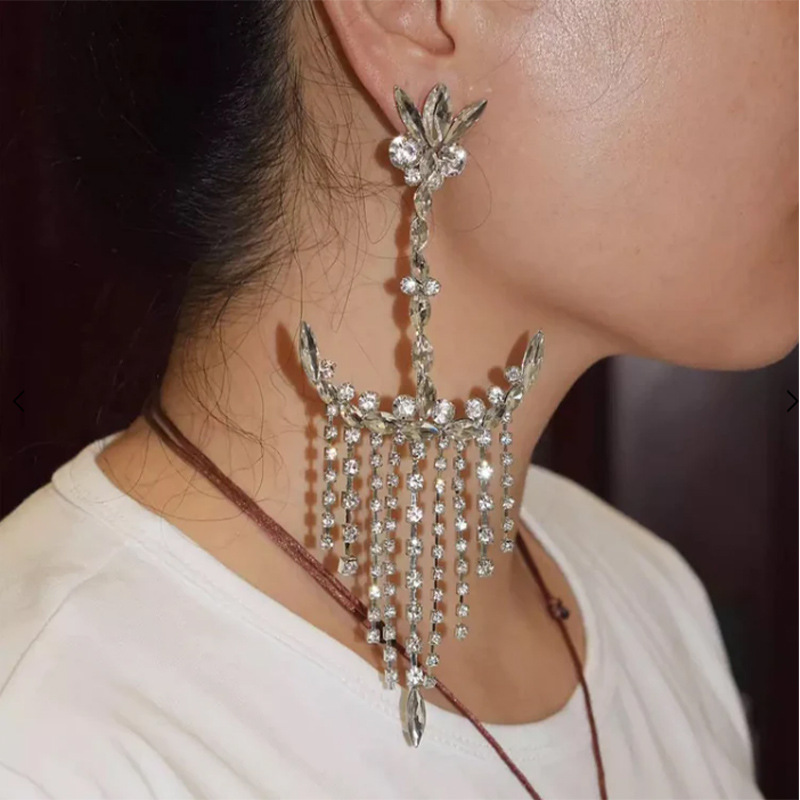 Brincos femininos com strass,  - Women'S Accessories Amazon avaliação e preço