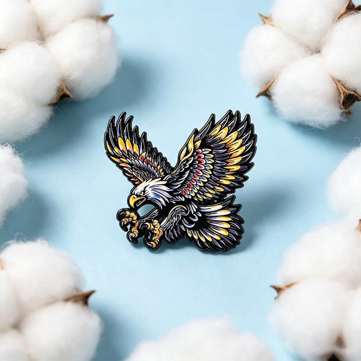 9 peças de broches de emblema  - Women'S Eagles Accessories avaliação e preço