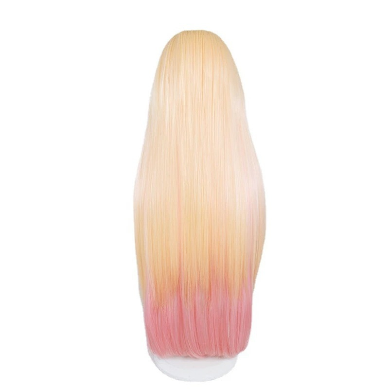 Peruca de cosplay anime kitaga - Women'S Yellow Accessories avaliação e preço